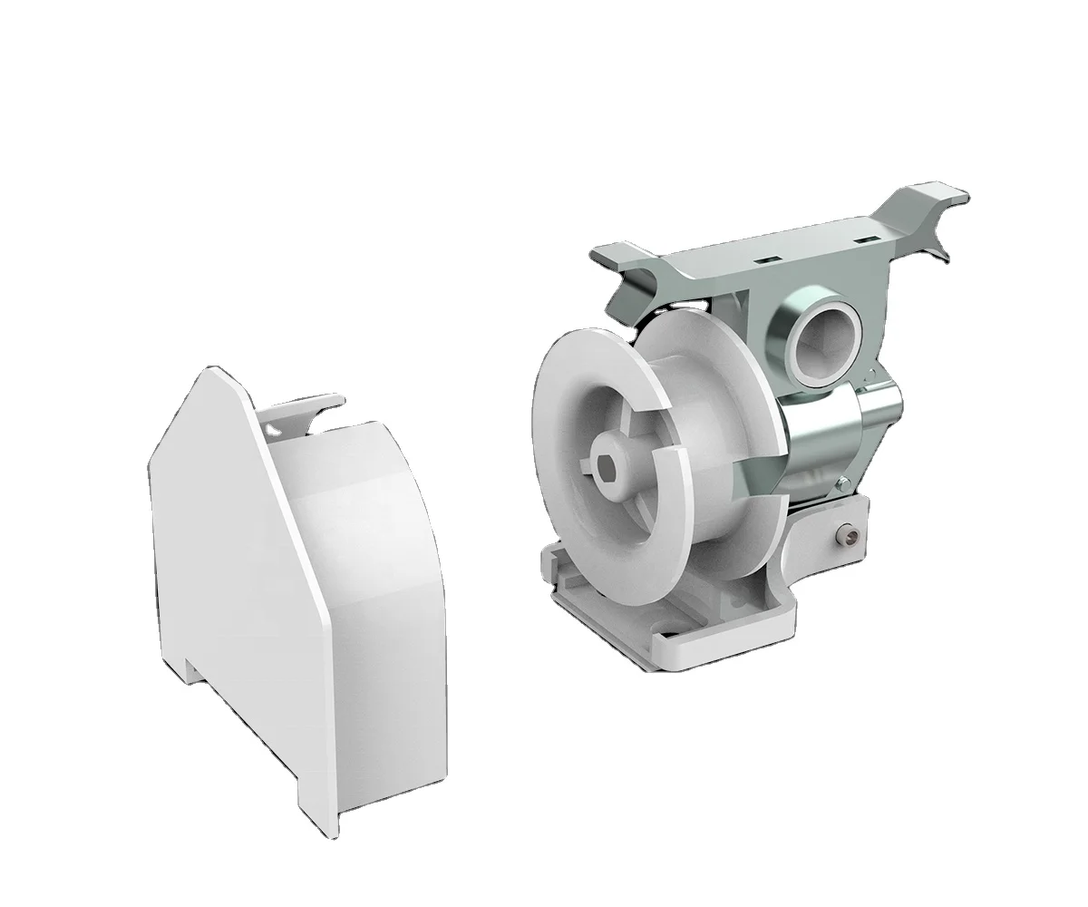 Wholesale window blinds shades shutter curtain accessories tilt mechanism for 50 mm Venetian curtain rods and rails