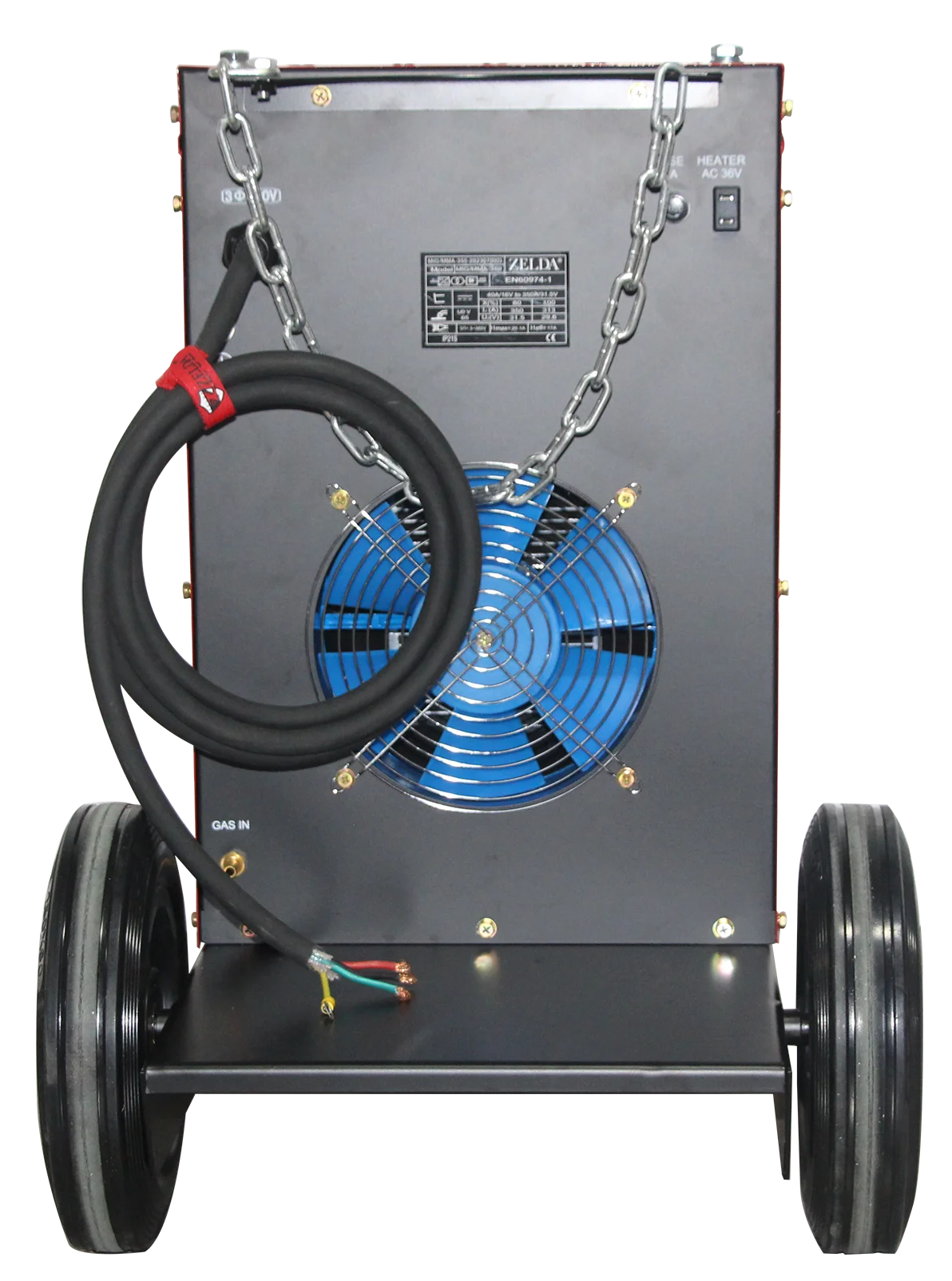 Heavy duty mig mma welder 350 welding machine for light industrial use with 2t/4t 15 kg wire spool