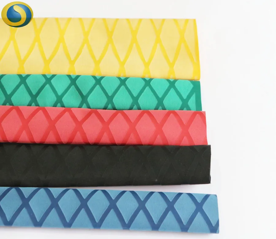 Good price flexible 30mm black non-slip heat shrink tube for fishing rod