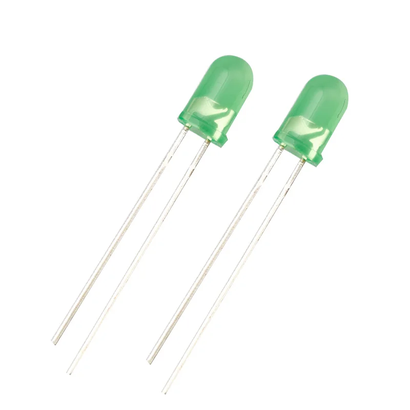 5mm round  green diffused diode green light emitting tube LED light emitting diode