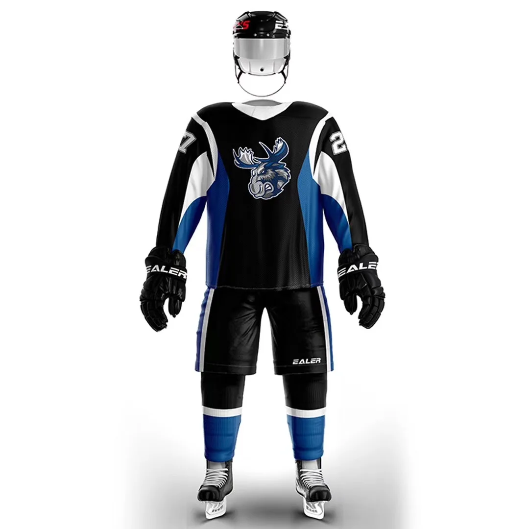 cheap sublimated printing custom hockey hoodie jersey
