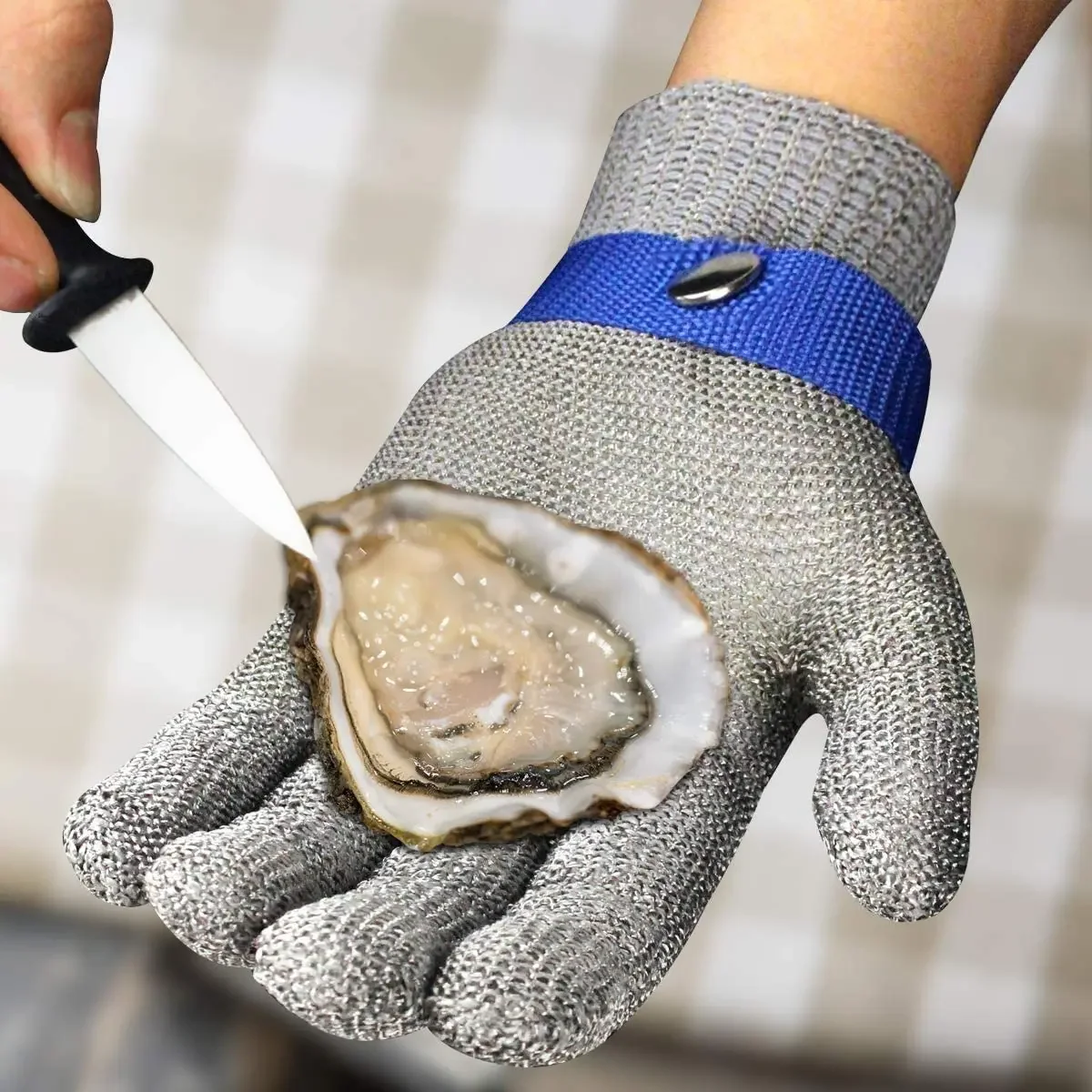Sturdyarmor Cut Resistant Durable Rustproof Butcher Kitchen Cutting Heavy Protection Stainless Steel Mesh Metal Wire Gloves