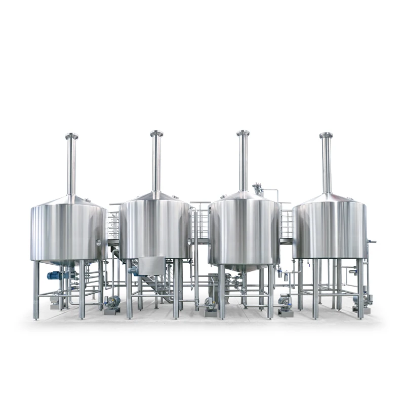 100l to 2000l Micro Brewery Turnkey Beer Brewing System Microbrewery Beer Equipment in China Sus304/sus316/red Copper PID/PLC