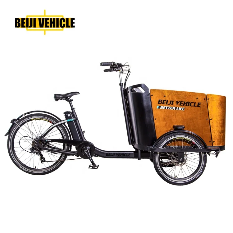 Electric Pedal Driver cargo tricycle E-bike Cargo