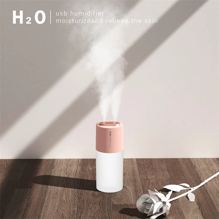 Drop Shipping 400ml Portable Air Humidifier Mini Ultrasonic Atomizer USB Rechargeable Air Humidifiers