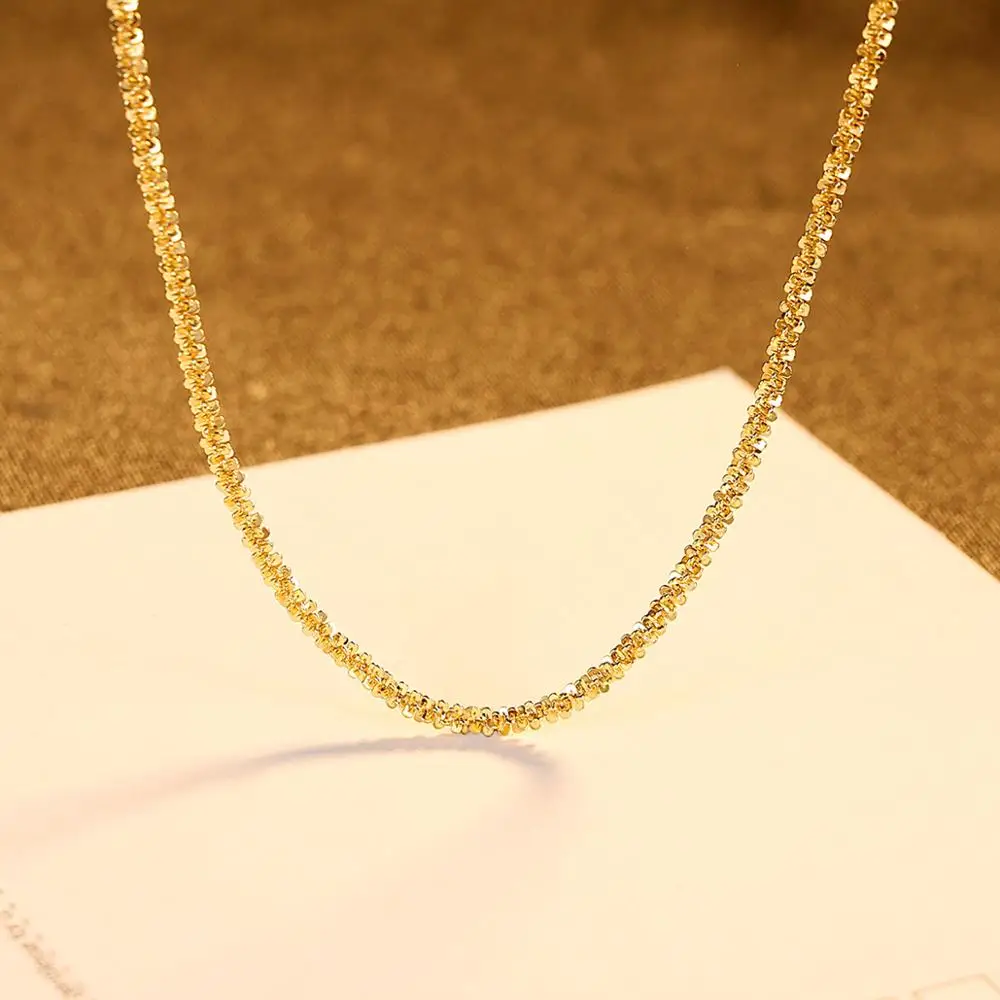 CZCITY Sterling Silver Chain Necklace New Designer 925 Silver Necklaces Jewelry