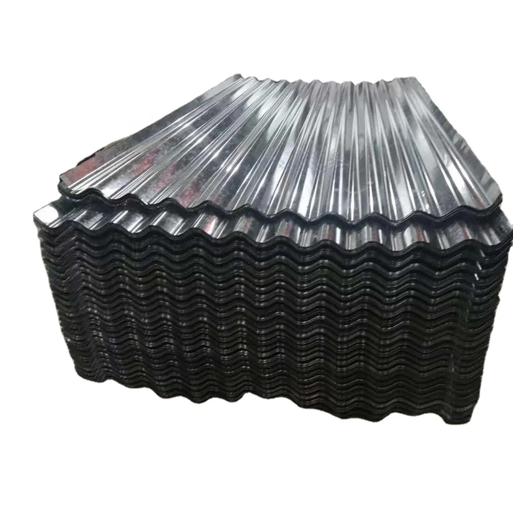 Clear Roofing Sheet Corrugated 0.12mm Thick Galvalume Steel Roofing Sheet Hot Dipped Galvanized Corrugated Metal Roofing Sheet