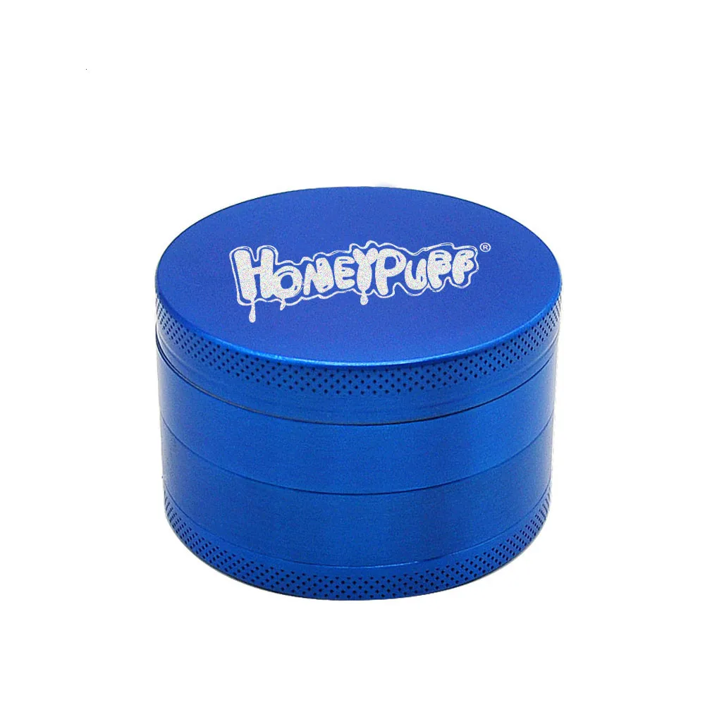 
Weed Grinder Rose Gold Stainless Steel Card Titanium Sublimation White Herb Grinder 