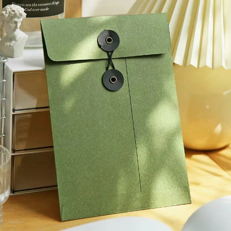 a4 a5 a6 cardboard sending envelope window with fashionable custom design printing packaging