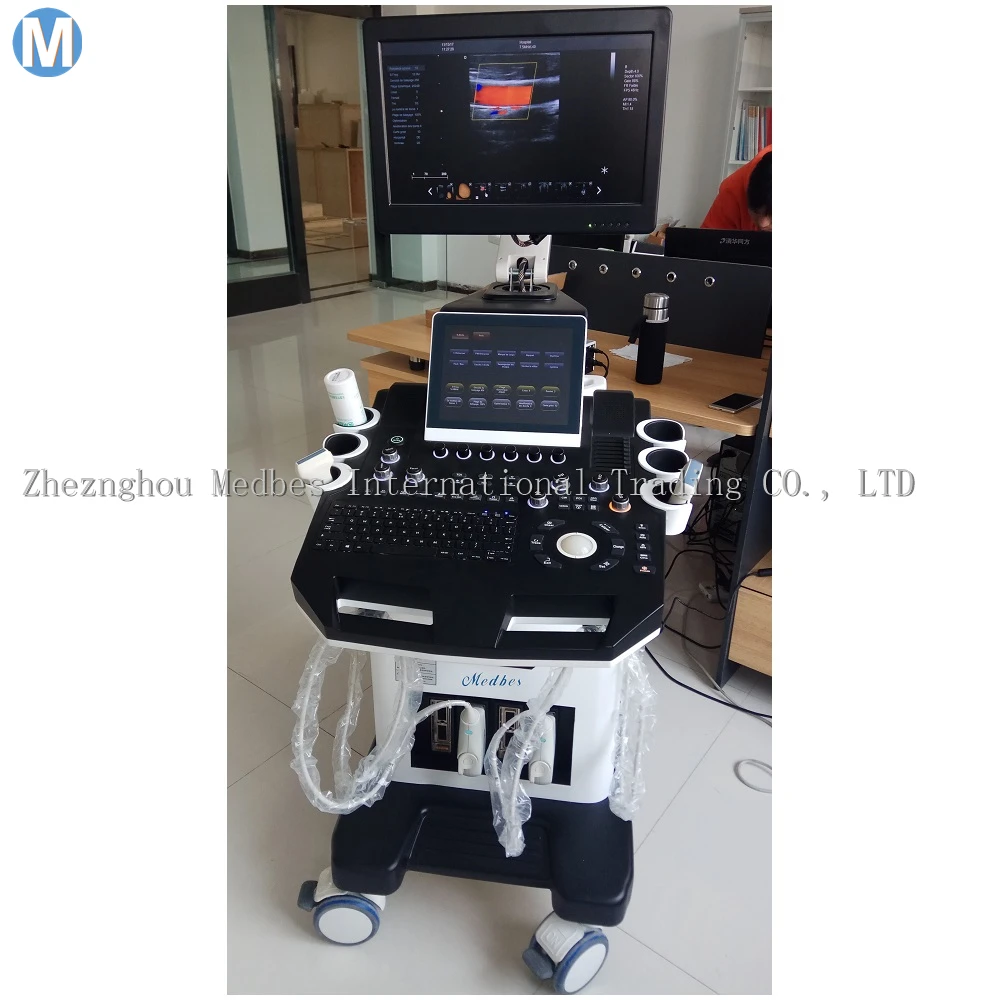  Touch Sccreen кардиокардиограмма 4D цветная ультразвуковая машина с