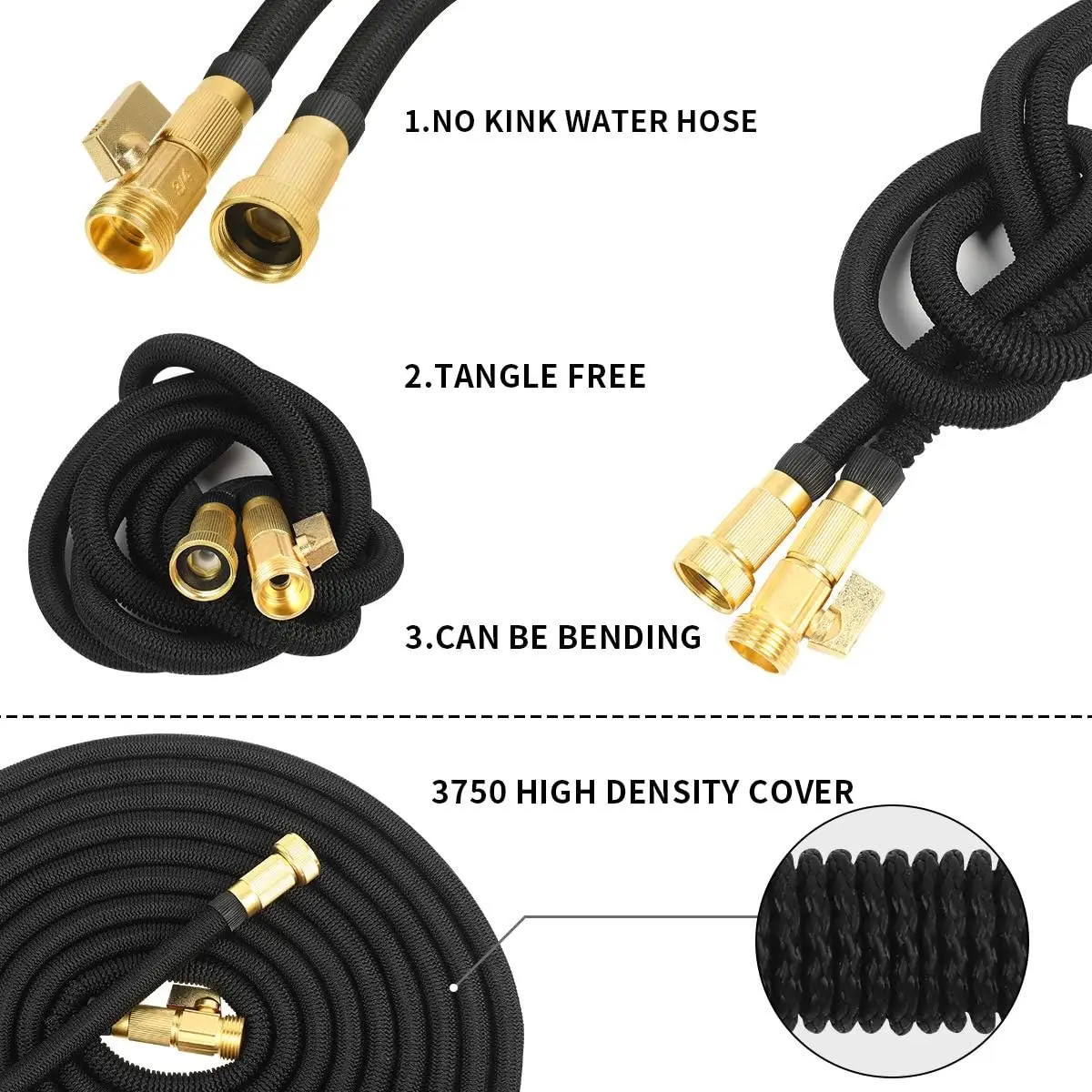 Sale High Strength Water Pipe Watertight Retractable Garden Hose For Home Use