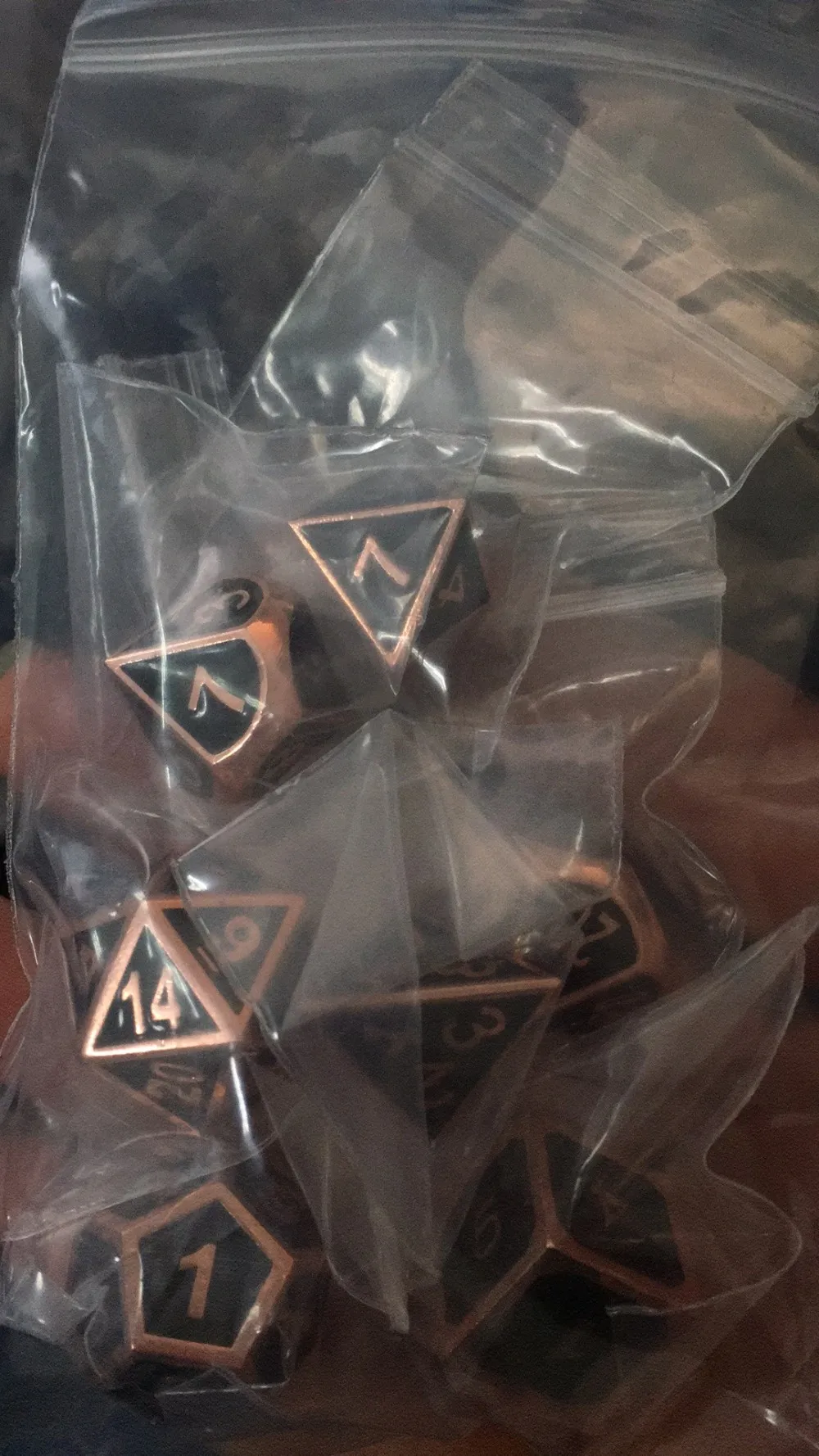  Металлические игральные кости DND 16 мм под заказ Dnd