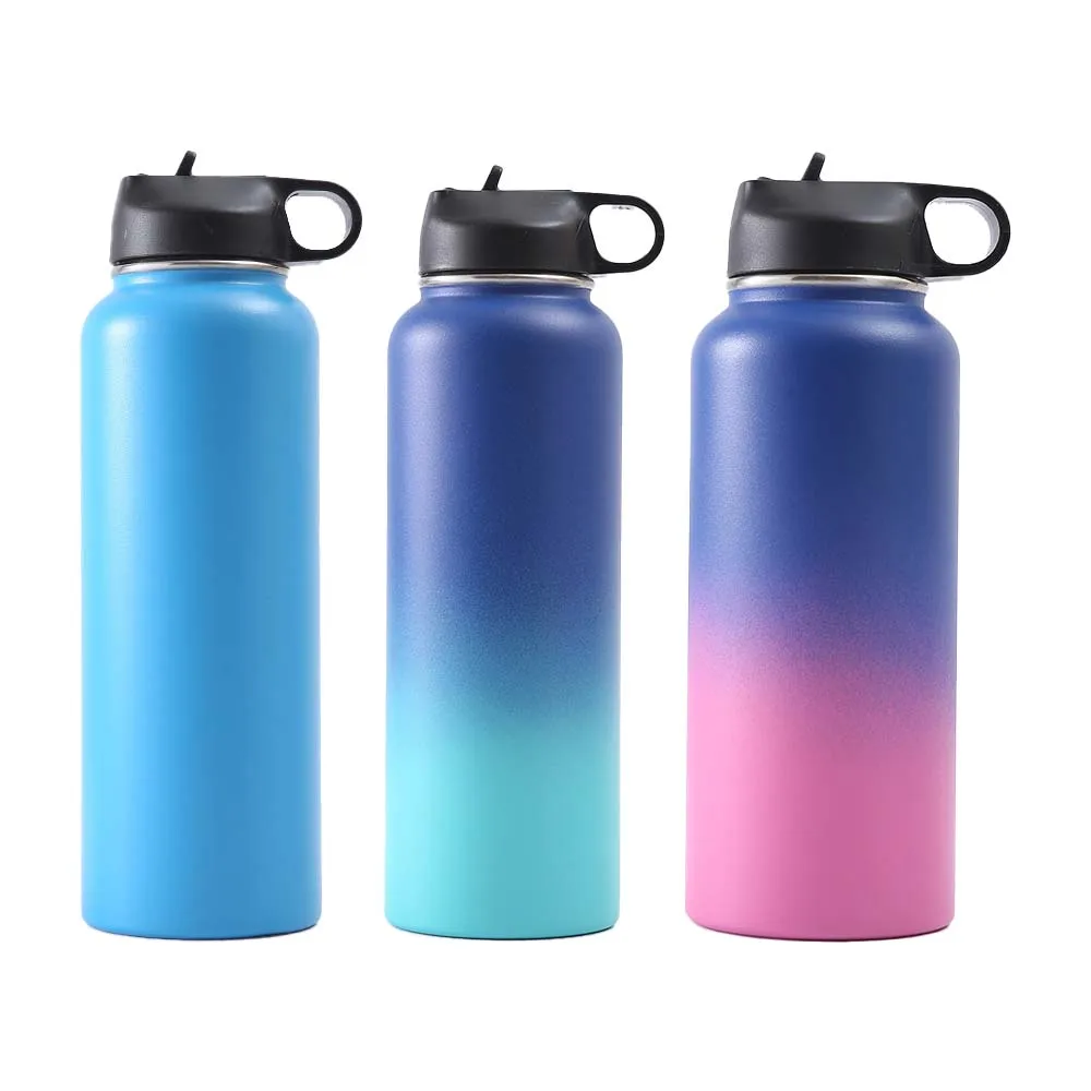 Hydro Cell Stainless Steel Water Bottle W/Straw & Wi Vacuum Flasks And Thermos With Double Insulated