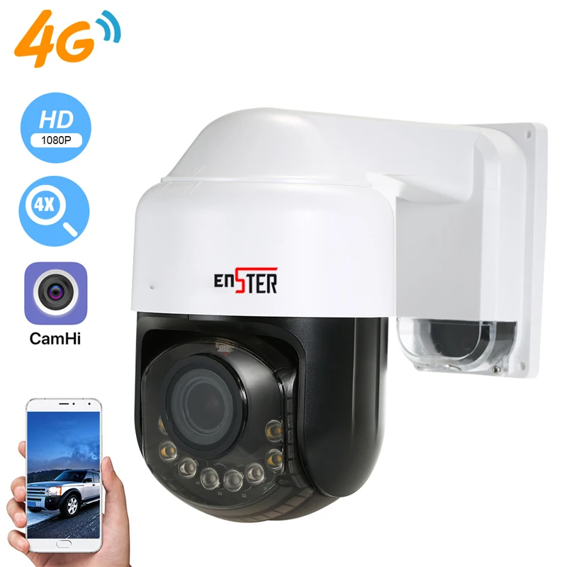 Водонепроницаемая IP-камера с поддержкой Sim-карты 1080P GSM 3G