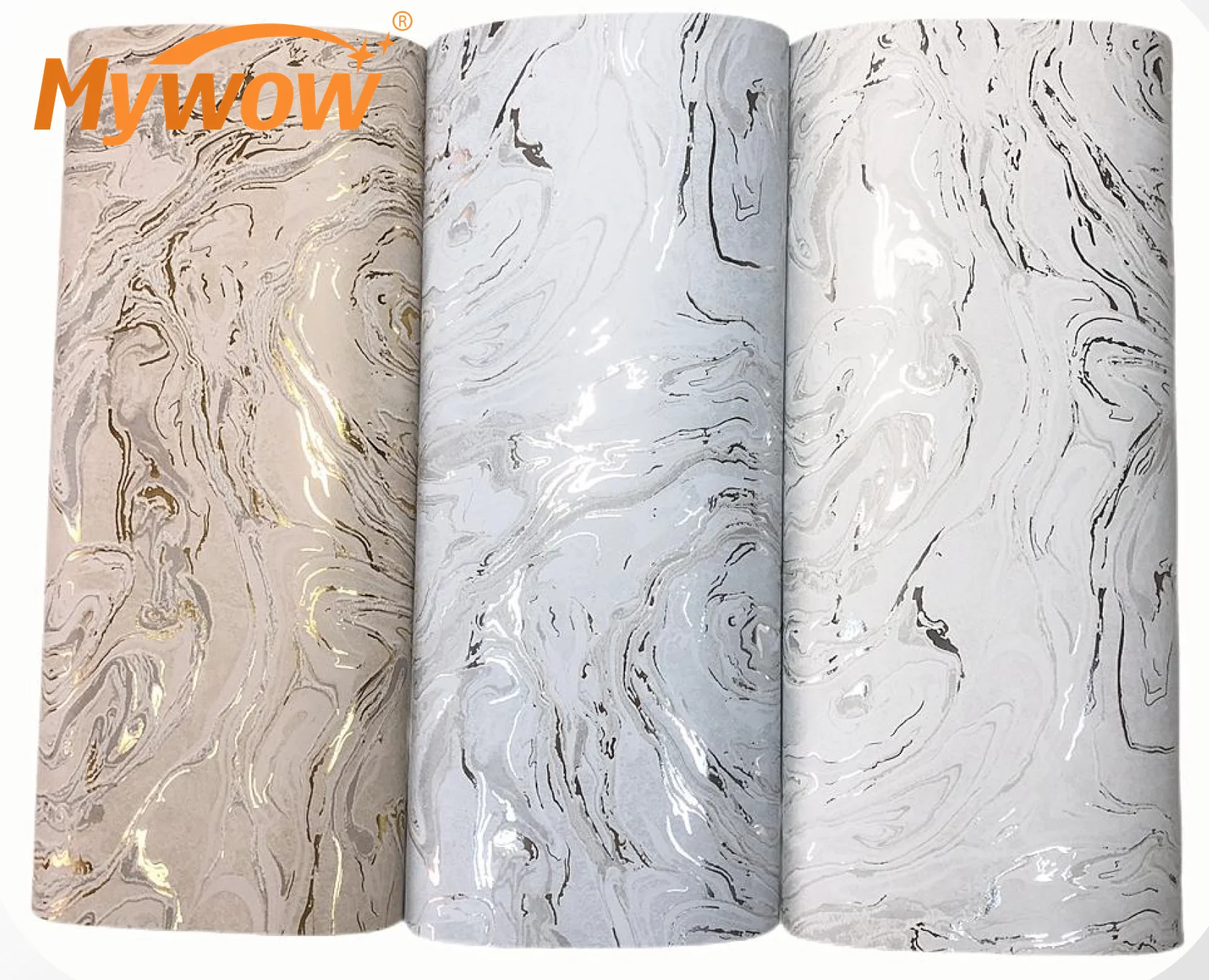 2023 New Arrival Luxury Metallic PVC Wallpaper