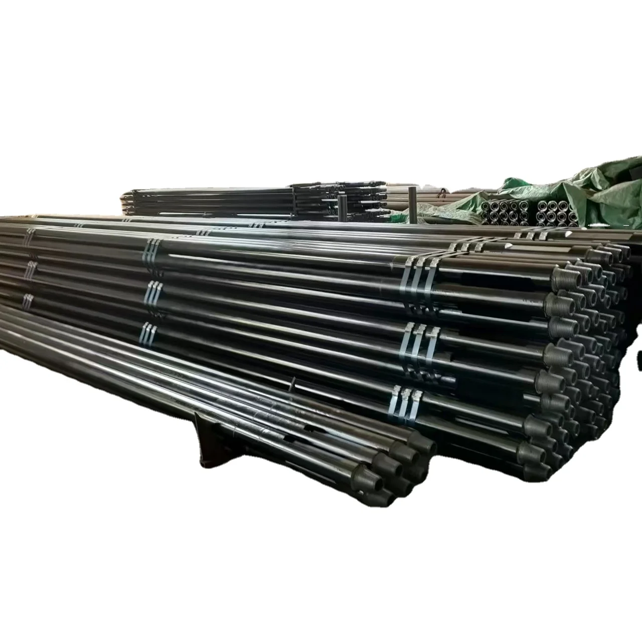 SML Water Well Drilling Drill Rod Api Thread Wear Resistant 76mm 3m Rock Blasting Friction Welding Dth Drill Pipe