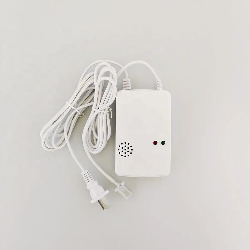 LDA Home Safety Emergency Natural Gas Shut Off Solenoid Valve with Gas Alarm Detector