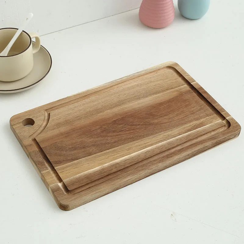Wholesale cutting board bamboo chopping board sets for kitchen