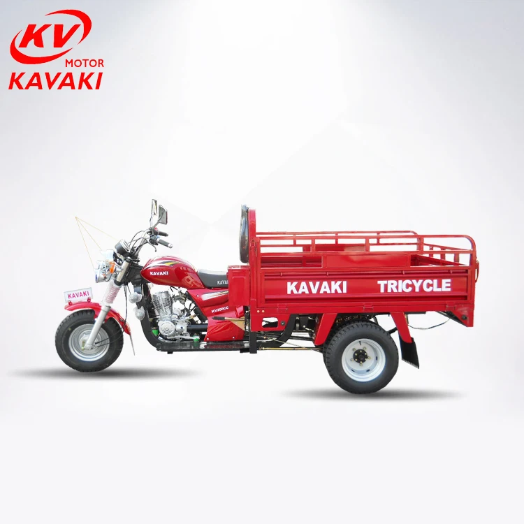 Gasoline Three-wheel Motorcycle Three-wheel Cargo Tricycle Automatic Gear Box Gasoline Motorcycle for Sale