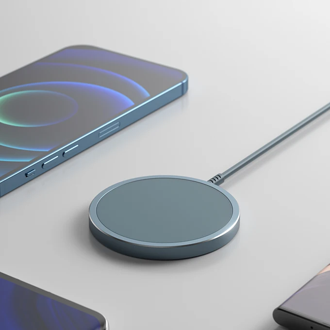 JSAUX 15W Wireless USB A USB C Fast Wireless CharGer