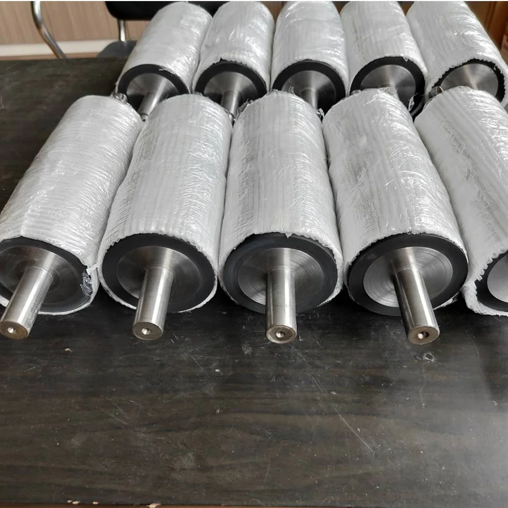 
Custom Vulcanized Rubber Coated Roller 