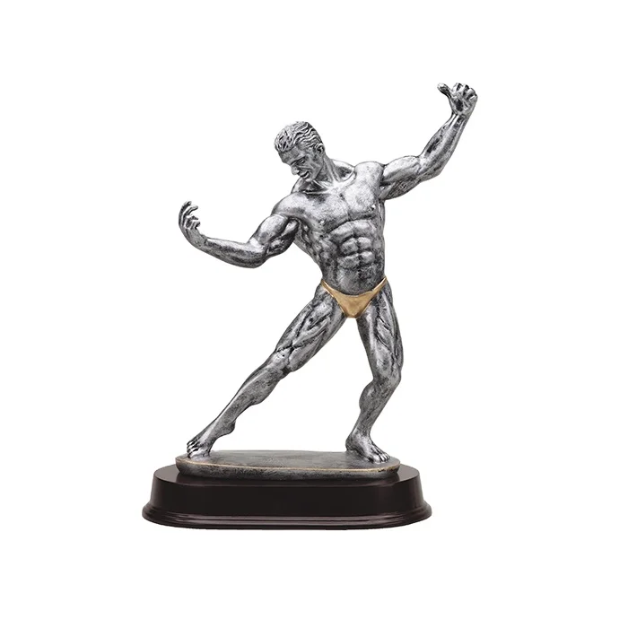 Wholesale Male Home Decor Resin Craft Bodybuilding Sculpture