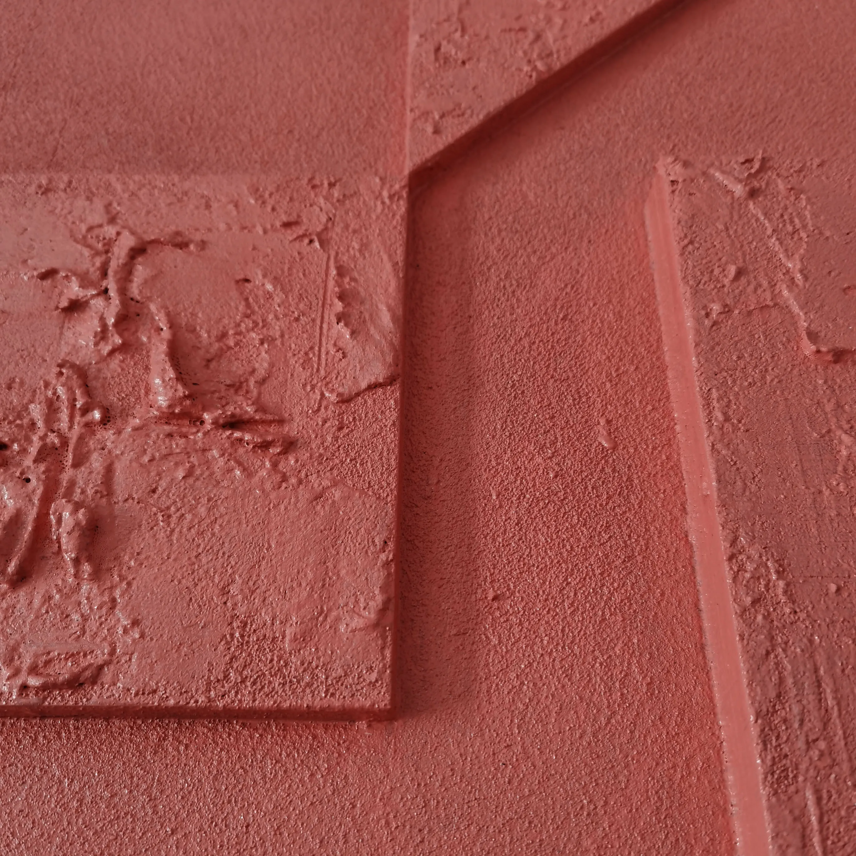 Hot Selling Modern Artwork 3D Carved Geometry Acrylic Paint Wall Art Multiple Layer Hand Painting Relief Thick Mural