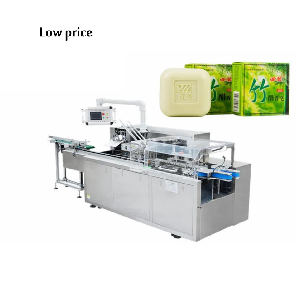 High Speed Automatic Pharmaceutical Horizontal Bottle Box Cartoning Packing Machine For Blister