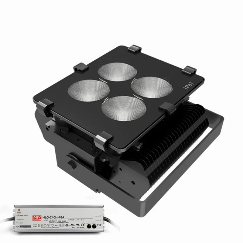 All IP67 Outdoor Light Lamps Reflector 15 degree 30 degree 60 degree  LED Reflector COB flood light 100W 200W 300W