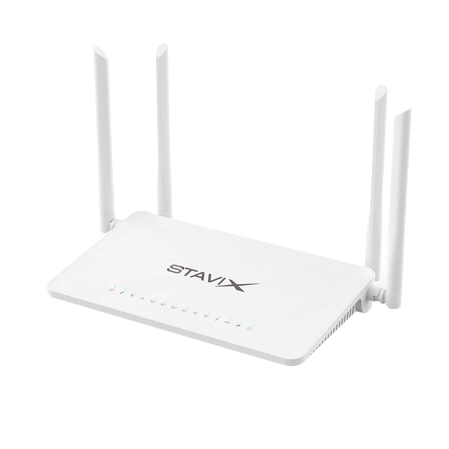 4port GPON Un CATV Fiber Wifi XPON EPON and ONU Bridge OEM 4ge 1pots USB Router Dual Band Wifi ONT