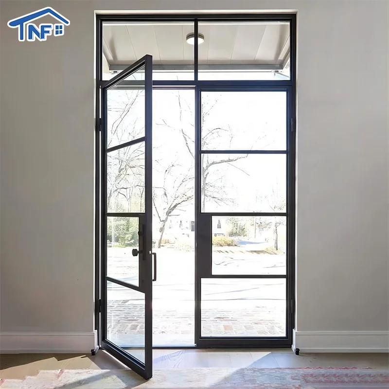Entry Simple Steel French Wrought Iron Door Price Exterior Luxury Wrought Iron Doors