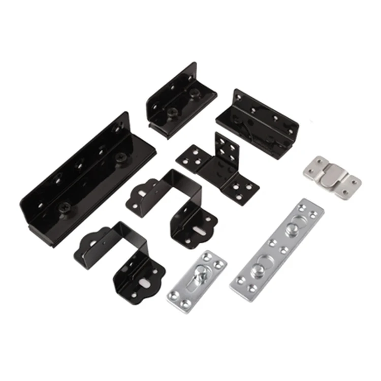 Wholesale Customized Color Black Zinc Coated Steel Terracotta Flower Pot Bracket / Clip