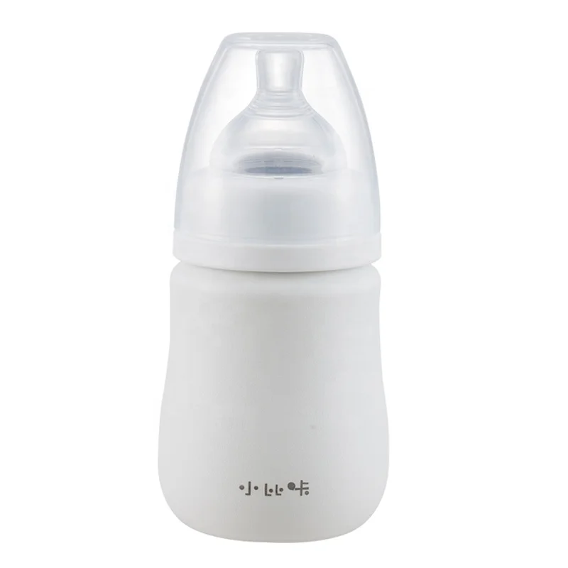 PINKAH wholesale baby double wall stainless steel bottle bpa free feeding bottle feeding bottle set