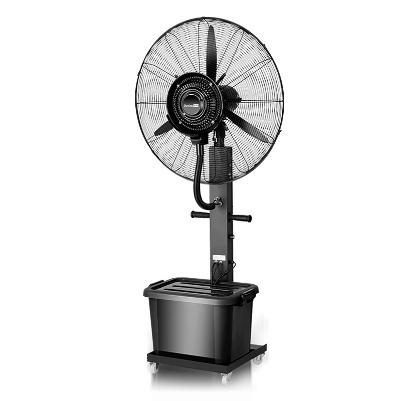 Factory in Stock 26 inch Commercial and Industrial 3 Speed Oscillating Outdoor Misting Fan