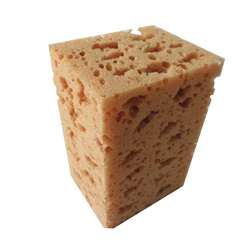 Wholesale Yellow Car Cleaning Wax Sponges Car Polish Wax Foam Sponges Pads for Car Cleaning  Sponges