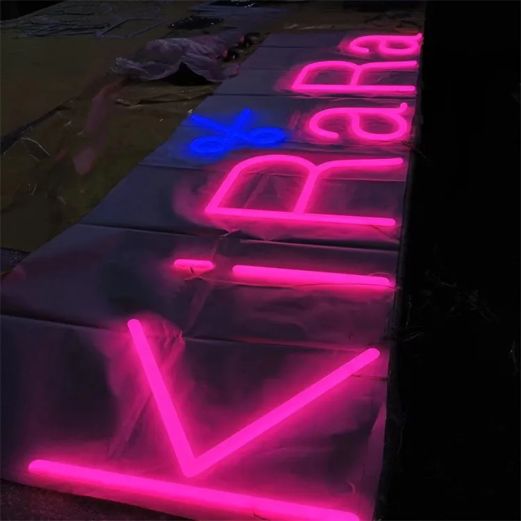 Personalized Logo Sign Company Sign Custom Business Logo Acrylic Signs Led Illuminated Signage