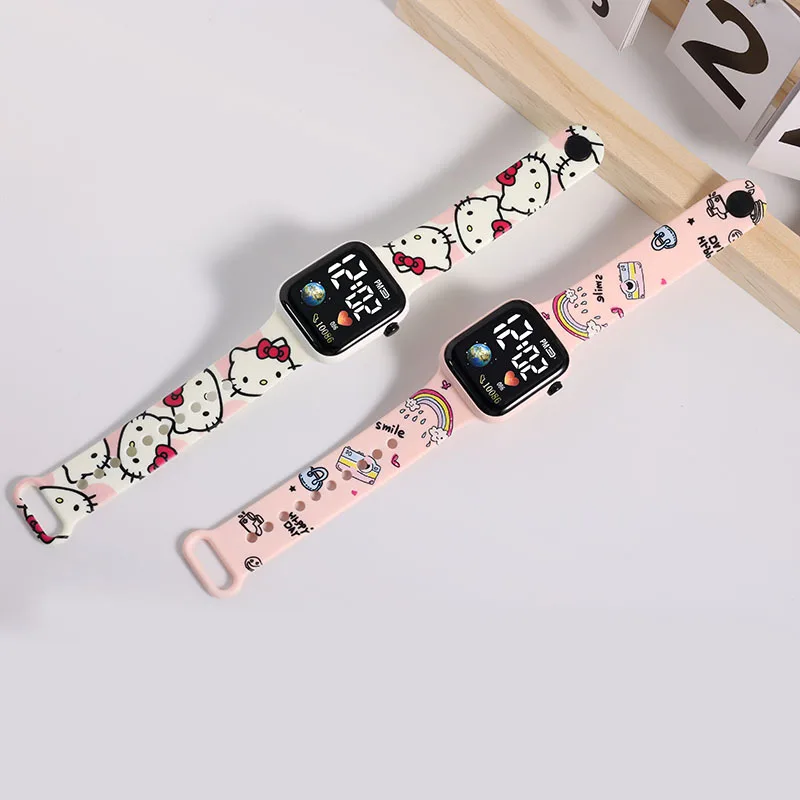 Cute Animal Pattern Wristwatch for Boys and Girls with Animal Print and Touchscreen Function Kids Bracelet Watch