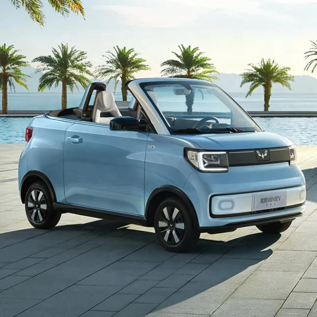 2-х посадочное купе Wuling Hongguang MINI EV 280 км китайские дешевые электрические мини-автомобили новые энергетические автомобили