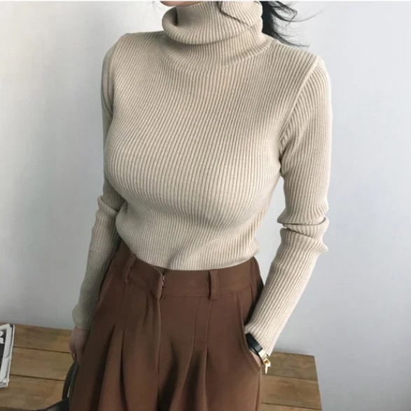 Runwaylover E236 сексуальный зимний свитер с воротником-стойкой, новый дизайн