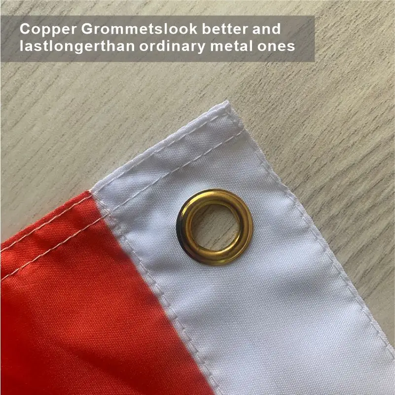 Custom Polyester Sublimation Sports Print 3X5  Cuba Flag