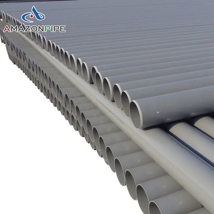DN20-DN800 upvc pipe full size plastic pvc pipe with rubber ring