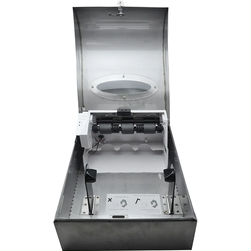 HIGH QUALITY Stainless Steel Infrared Sensor Paper towel Dispenser Wall Mounted Toilet Automatic Paper Towel Dispenser