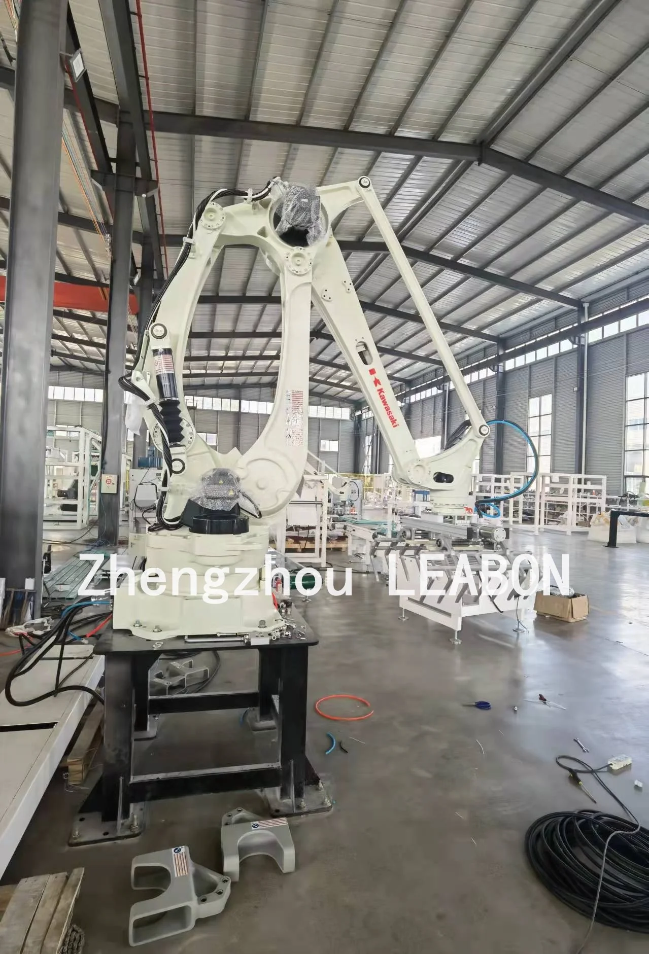 Automatic Palletizer Robot For Rice Bag China High Quality 6 Axis Robot Arm CNC Robot Palletizer Packaging