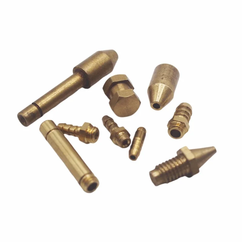 CNC Hardware Vehicle Parts Aluminum Parts Metal Accessories Stainless Steel Automatic Lathes Parts Copper Connection