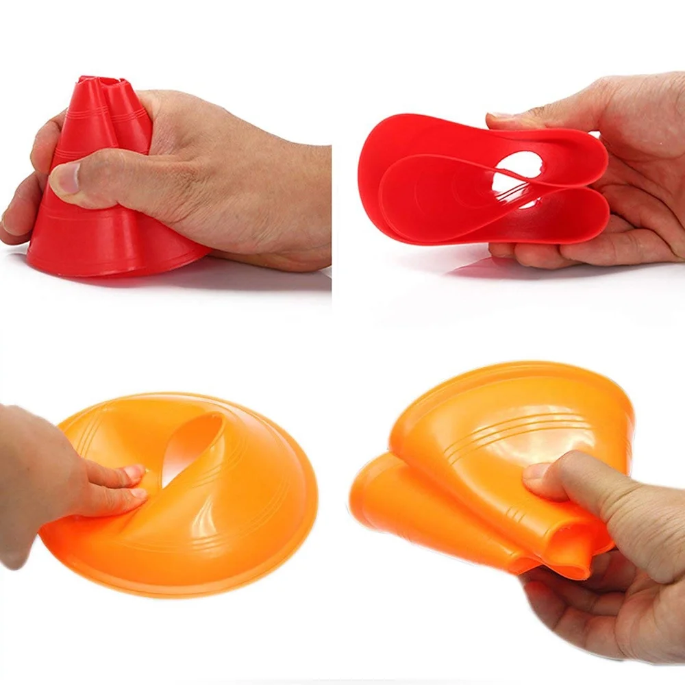 Hot selling Wholesale plastic sport agility set soccer cones for football training