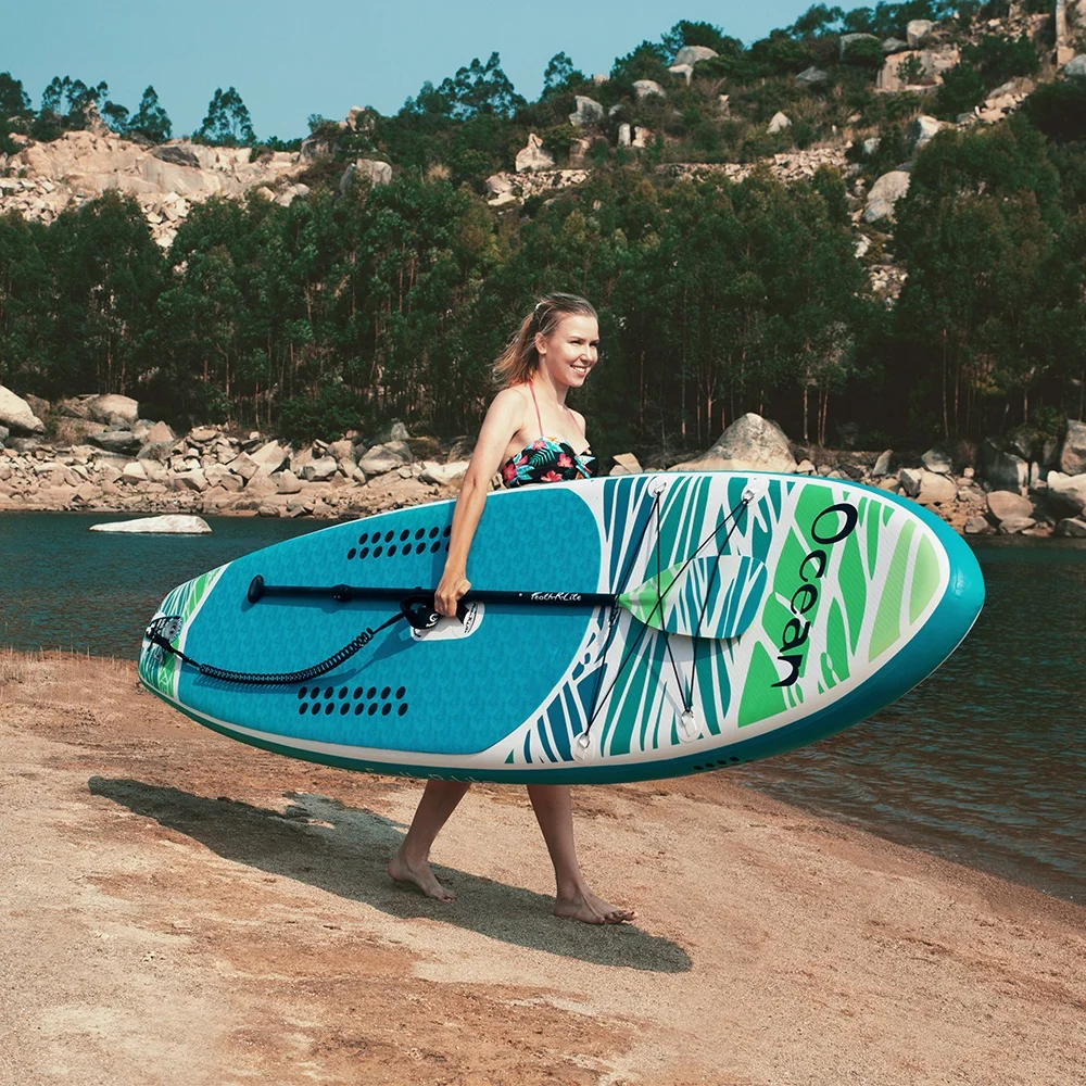 
Funwater sup Drop shipping stand up inflatable paddle board cheap paddle boards paddleboard 