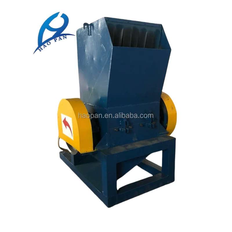 1200 haopan  plastic box bottle crusher crushing machine  plastic crusher pet pe abs pa granulator shredders