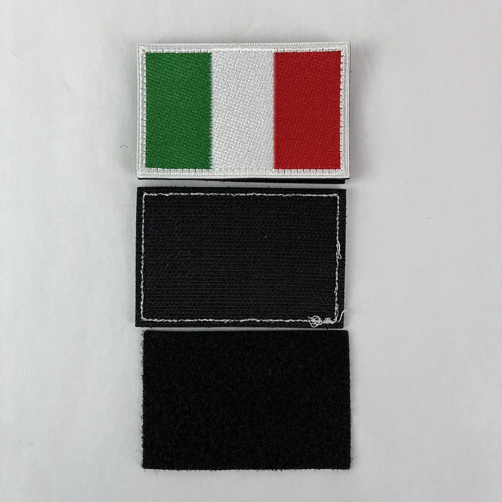 Custom Environmental Protection hook embroidered National Flag badge Emblem Logo patches