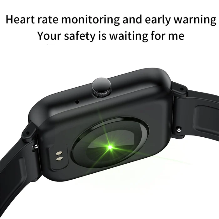New arrivals heart rate blood pressure monitor phone calls sport waterproof long time battery smart watch phone