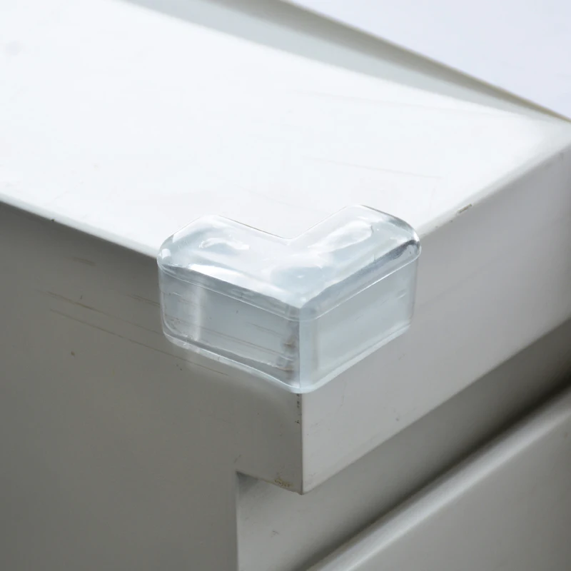 Wholesale Top Quality Fast Adhesive Baby Table Corners Protector Durable L Shape Pvc Safe Edge Guard Corner Protector